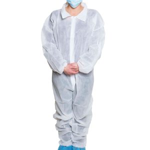Dukal Coverall, White, Extra Large 382XL