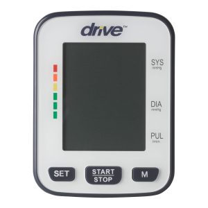 DRIVE DEVILBISS HEALTHCARE drive™ Digital Blood Pressure Monitoring Unit, Wrist Cuff, Adult Medium BP3200