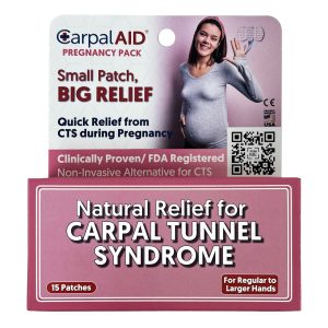 CARPAL AID LLC CarpalAid® Patch Pregnancy Hand-Based Carpal Tunnel Support, Large LGP15PK