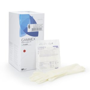 ANSELL Gammex® Non-Latex PI Polyisoprene Surgical Glove, Size 6, White 20685760