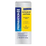 GLAXO CONSUMER PRODUCTS Preparation H Hemorrhoidal Cream Rapid Relief, 1-ounce tube 00573284310