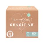 FIRST QUALITY PRODUCTS LLC Earth & Eden Sensitive Baby Diapers, Size 7 for Babies Weighing 41+ lbs. 10008051