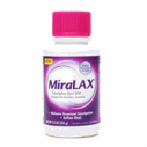 BAYER MiraLAX® Polyethylene Glycol 3350 Laxative 11523723403