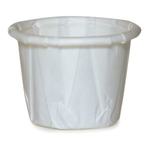 MCKESSON BRAND McKesson White Paper Soufflé Cup, 0.5-ounce Capacity 16-050-2050