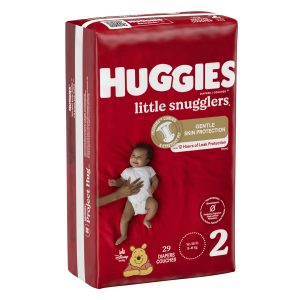 KIMBERLY CLARK Huggies® Little Snugglers Diaper, Size 2 49697