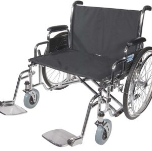 DRIVE DEVILBISS HEALTHCARE drive™ Sentra EC Extra Wide Bariatric Wheelchair, 30 Inch Seat Width STD30ECDFA