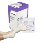 ANSELL Encore® Latex Textured Surgical Glove, Size 8, Ivory 5785005