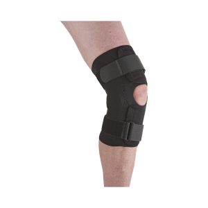 Ossur Wraparound / Open Patella Hinged Knee Support, Small 212003