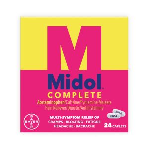 BAYER Midol® Complete Acetaminophen / Caffeine / Pyrilamine Maleate Cramp Relief 12843015859