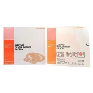 SMITH & NEPHEW Allevyn™ Gentle Border Sacrum, 16.8 x 17.1 Centimeter 66800898