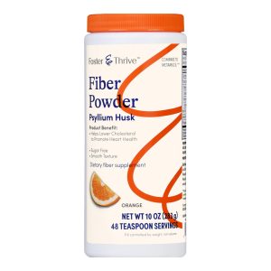 MCKESSON BRAND Foster & Thrive™ Fiber Powder Sugar Free Smooth Texture Orange 01093995617
