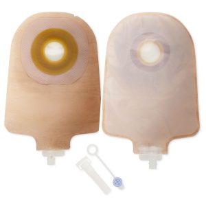 HOLLISTER Premier™ One-Piece Transparent Urostomy Pouch, Pre-cut to Fit 35 mm Stomas 8487