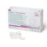 SOLVENTUM CORPORATION 3M™ Tegaderm™ High Performance Adhesive with Border Foam Dressing, 2¾ x 2¾ Inch 90615