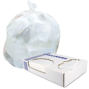 ESSENDANT CO/UNITED STATIONERS Heritage™ Extra Heavy Duty Trash Bag, White, 30-gallon Capacity HERH6036TW