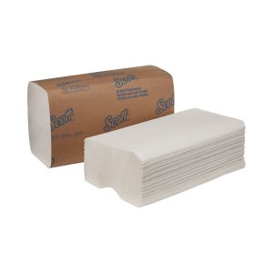 KIMBERLY CLARK Scott Paper Towel, Single-Fold, 9.3 x 10.5 Inch 01700