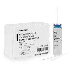 MCKESSON BRAND McKesson Capillary Blood Collection Tube, 75 µL, 1.1 x 75 mm 177-51602