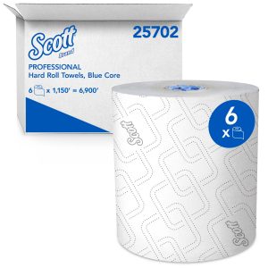 KIMBERLY CLARK Scott® MOD Blue Paper Towel, Hardwound Roll 25702