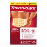 EMERSON HEALTHCARE ThermaCare® Back Pain Therapy Heatwraps L-XL F00573304020