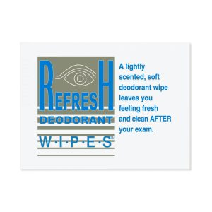PDC HEALTHCARE Refresh Deodorant Wipes™ Mammography Wipe STJ-9112