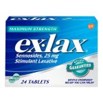 NOVARTIS Ex-Lax Tablets Maximum Strength 00067001624