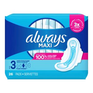 PROCTER & GAMBLE Always® Maxi Pads Size 3 Extra Long Super with Flexi-Wings 03700098347