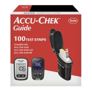 ROCHE DIABETES CARE Accu-Chek® Guide Blood Glucose Test Strips 07453744001