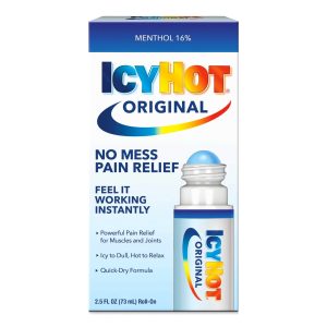SANOFI Icy Hot Original No Mess Applicator Pain Relief Roll-On 04116700910