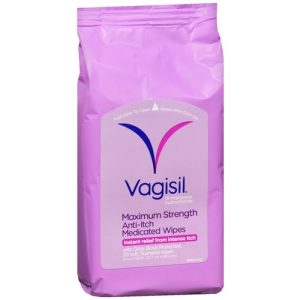COMBE INC Vagisil® Medicated Anti-Itch Wipes Maximum Strength 01150906002