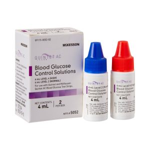 MCKESSON BRAND McKesson Quintet AC® Glucose Control Solution, 4 mL 5052