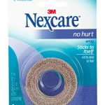 3M COMPANY 3M™ Nexcare™ No Hurt Hypoallergenic Material Medical Tape, 1 x 80 Inch, Tan NHT-1