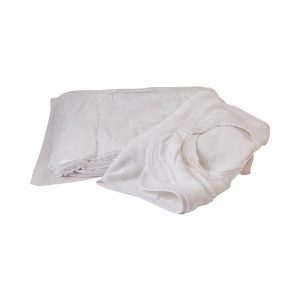 Beck's Classic Terry Adult Bib, White TB1834