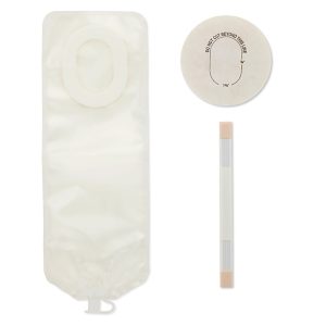 HOLLISTER Pouchkins™ 1-Piece Transparent Colostomy Pouch, for Baseplates up to 35 x 22 mm 3778
