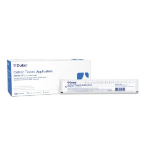 Dukal™ Sterile Swabstick, Cotton Tip, Wood Shaft 9016