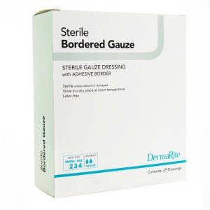 SION BRANDS LLC DermaRite® Sterile Gauze Adhesive Dressing, 4 x 5 Inch 11450