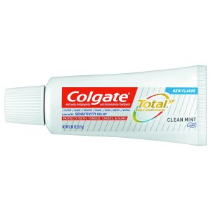 Colgate Total Toothpaste, Clean Mint Flavor, 0.88 oz Tube 61044324