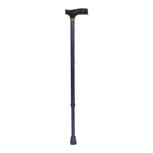MABIS HEALTHCARE DMI® Lightweight Adjustable T-Handle Cane, Blue, 31 – 40 Inch Height 502-1351-9913