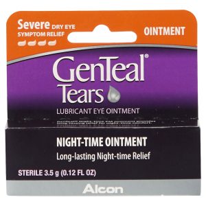 ALCON GenTeal® Night-Time Lubricant Eye Ointment Severe Dry Eye Symptom Relief 30065051801