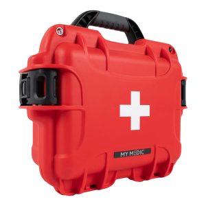 MYMEDIC My Medic™ MyFak Pro First Aid Kit, Red Waterproof Hard Case MM-KIT-905-MFK-V2-PRO