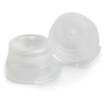 MCKESSON BRAND McKesson Tube Closure, Snap Cap, Colorless Polyethylene for Use with 13 mm Tubes 177-113146C