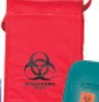 HOPKINS MEDICAL PRODUCTS Hopkins Medical Insulated Specimen Transport Bag, 5-3/4 x 6-3/4 x 10 Inch 539656