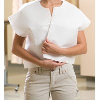GRAHAM MEDICAL PRODUCTS Graham Medical Exam Cape, White 70211N