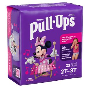 KIMBERLY CLARK Pull-Ups® Learning Designs® for Girls Training Pants, 2T to 3T 51335