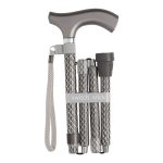 MABIS HEALTHCARE Switch Sticks® Folding Cane, Graphite 502-2000-5205