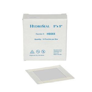 2G MEDICAL LLC HydroSeal IV Site Barrier Protector, 5 x 5 Inch HS5X5