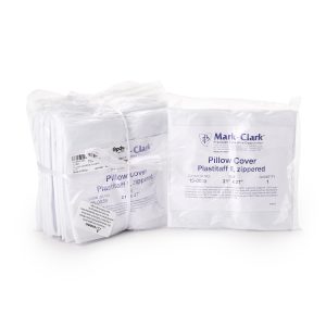 PDC HEALTHCARE Mark-Clark® White 4 mil Plastistaff Pillow Cover With Zip, 21 x 27 Inch 15035-11-MGD