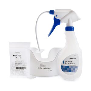 MCKESSON BRAND McKesson Ear Wash System Kit Spray Bottle with Flexible Tube and 23 Ear Tips 140-3