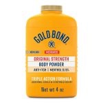 SANOFI PASTEUR Gold Bond® Original Strength Medicated Body Powder, 4-ounce Shaker Bottle 04116701046
