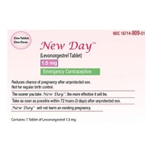 NORTHSTAR RX New Day™ Levonorgestrel Birth Control Pill 16714080901