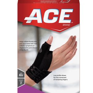 3M COMPANY 3M™ Ace™ Thumb Stabilizer, Breathable, Adjustable, Black 209632