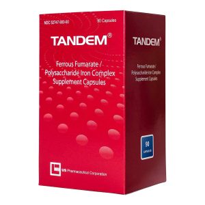 US PHARMACEUTICAL CORP Tandem® Iron Mineral Supplement 52747090090